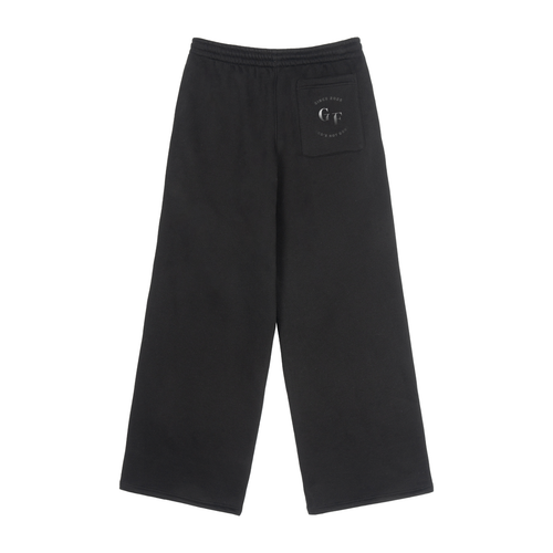 Fleece Drawstring Straight-Leg Sweatpants